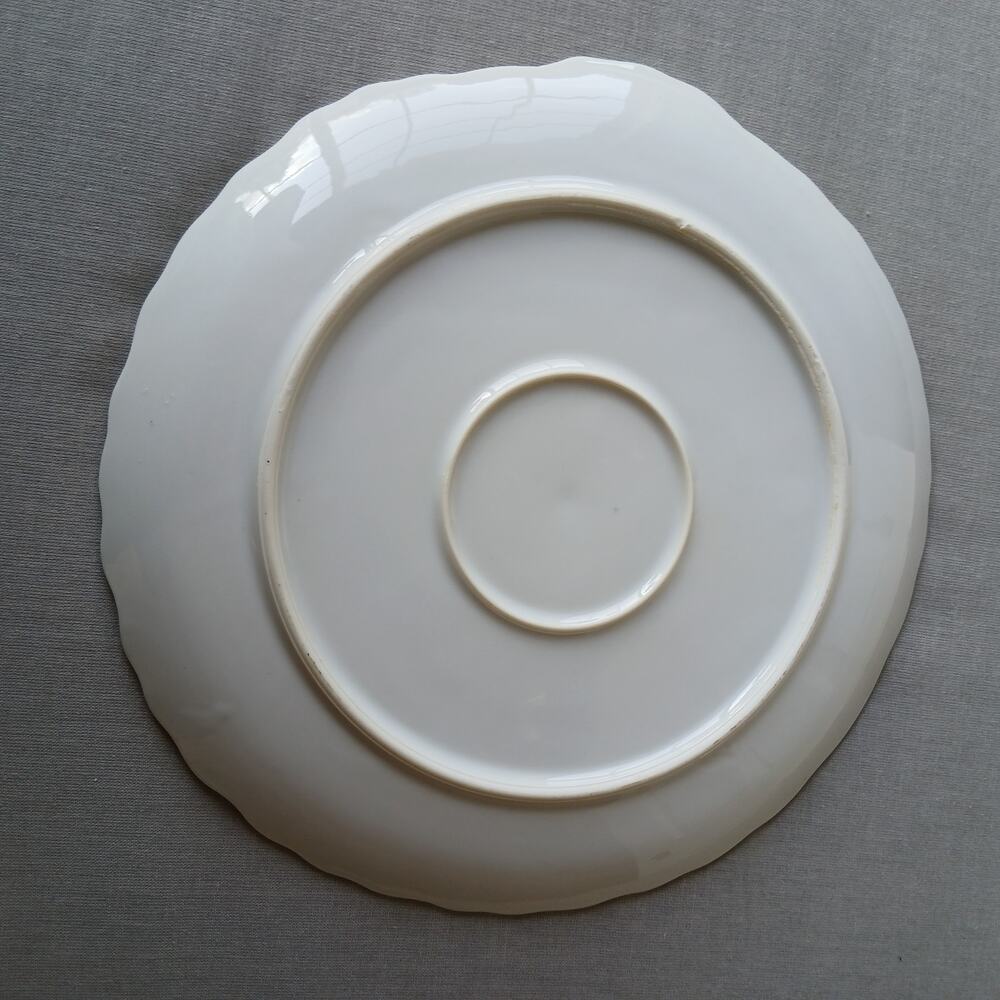 Inarco INA5 set of teacup & snack plate replacement porcelain china gold - Picture 12 of 16